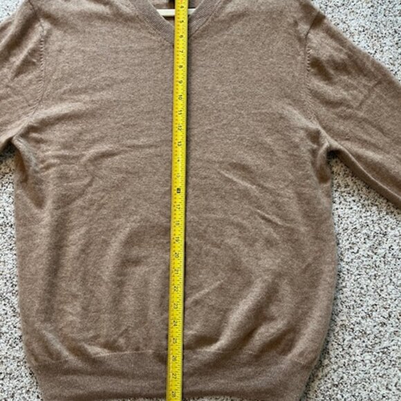 Men's Two Ply Cashmere Sweater - Large - Picture 4 of 5